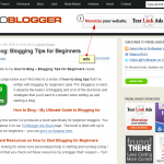 Adsense display right of logo